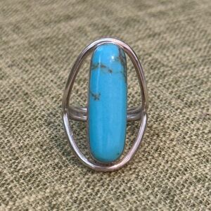 Sterling Silver Turquoise Ring